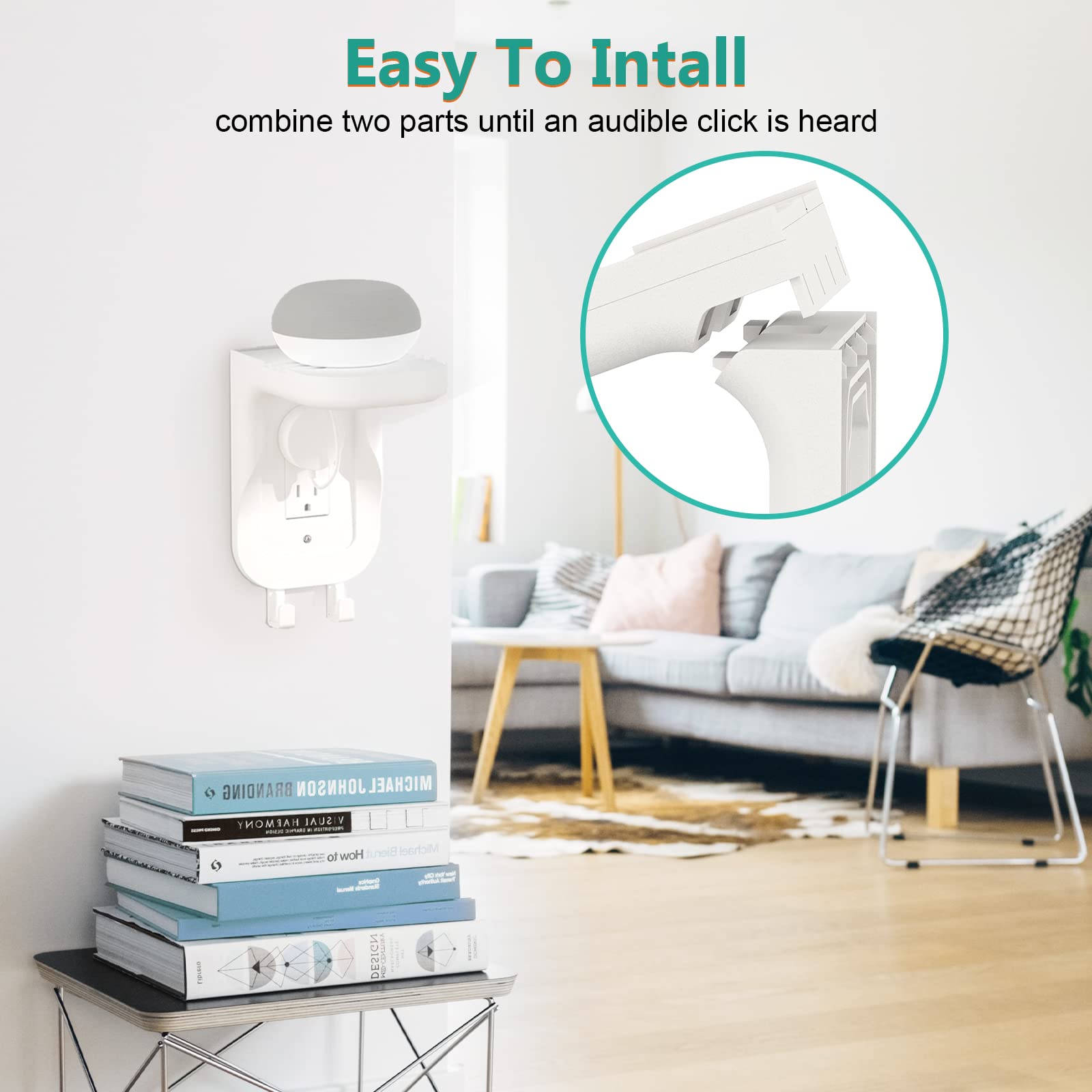 Foto 8 pulgar | Soporte De Pared Outlet Shelf Wali Osh002-w Blanco - Venta Internacional.
