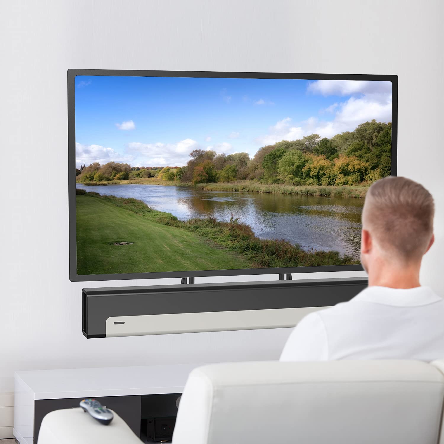 Foto 7 pulgar | Soporte de Barra de Sonido Wali Sbr201 para Televisores de 32 a 70" - Venta Internacional