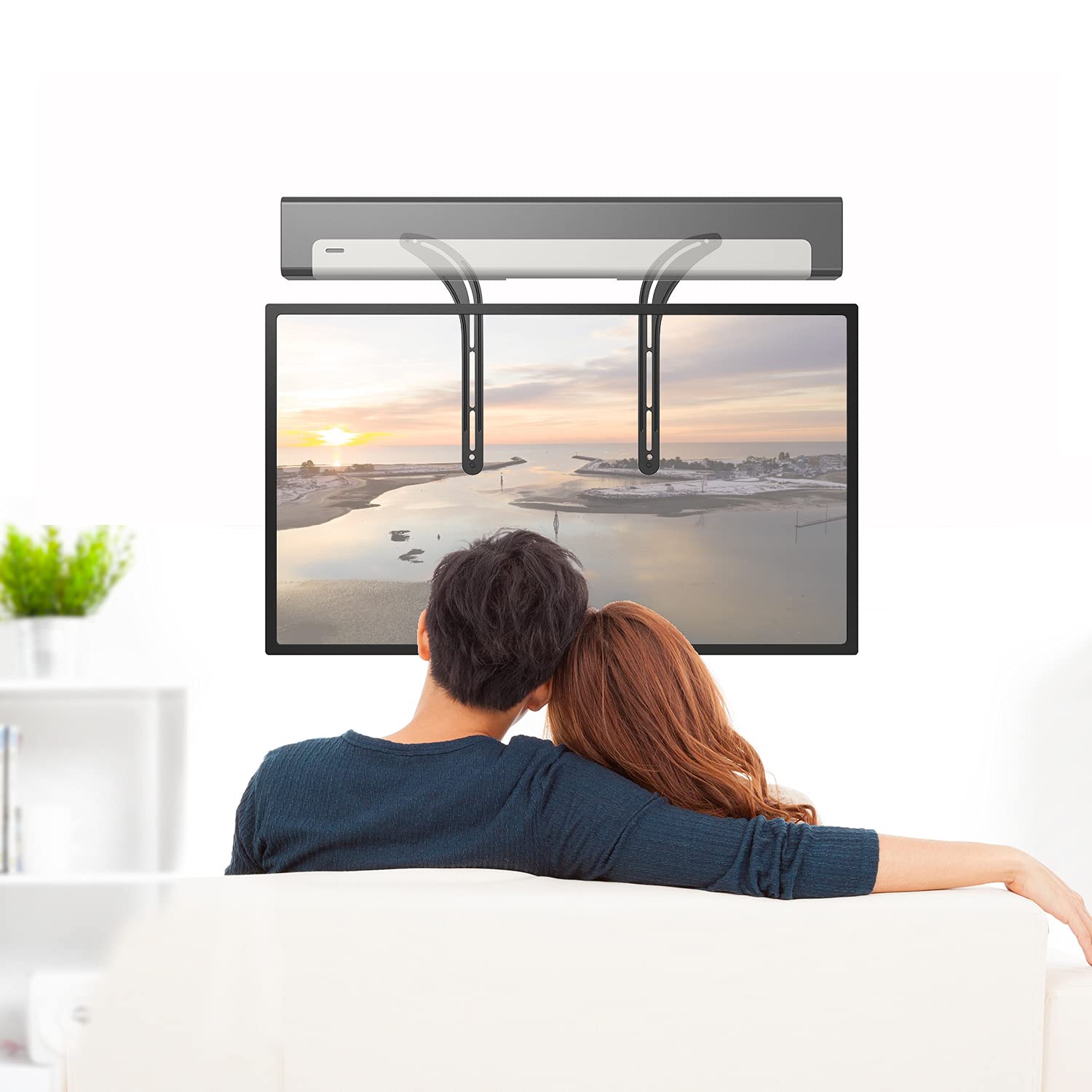 Foto 8 pulgar | Soporte de Barra de Sonido Wali Sbr201 para Televisores de 32 a 70" - Venta Internacional