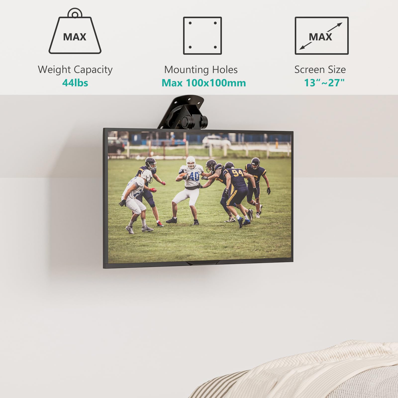 Foto 3 pulgar | Soporte de Tv de Techo Wali Fcm101- Venta Internacional