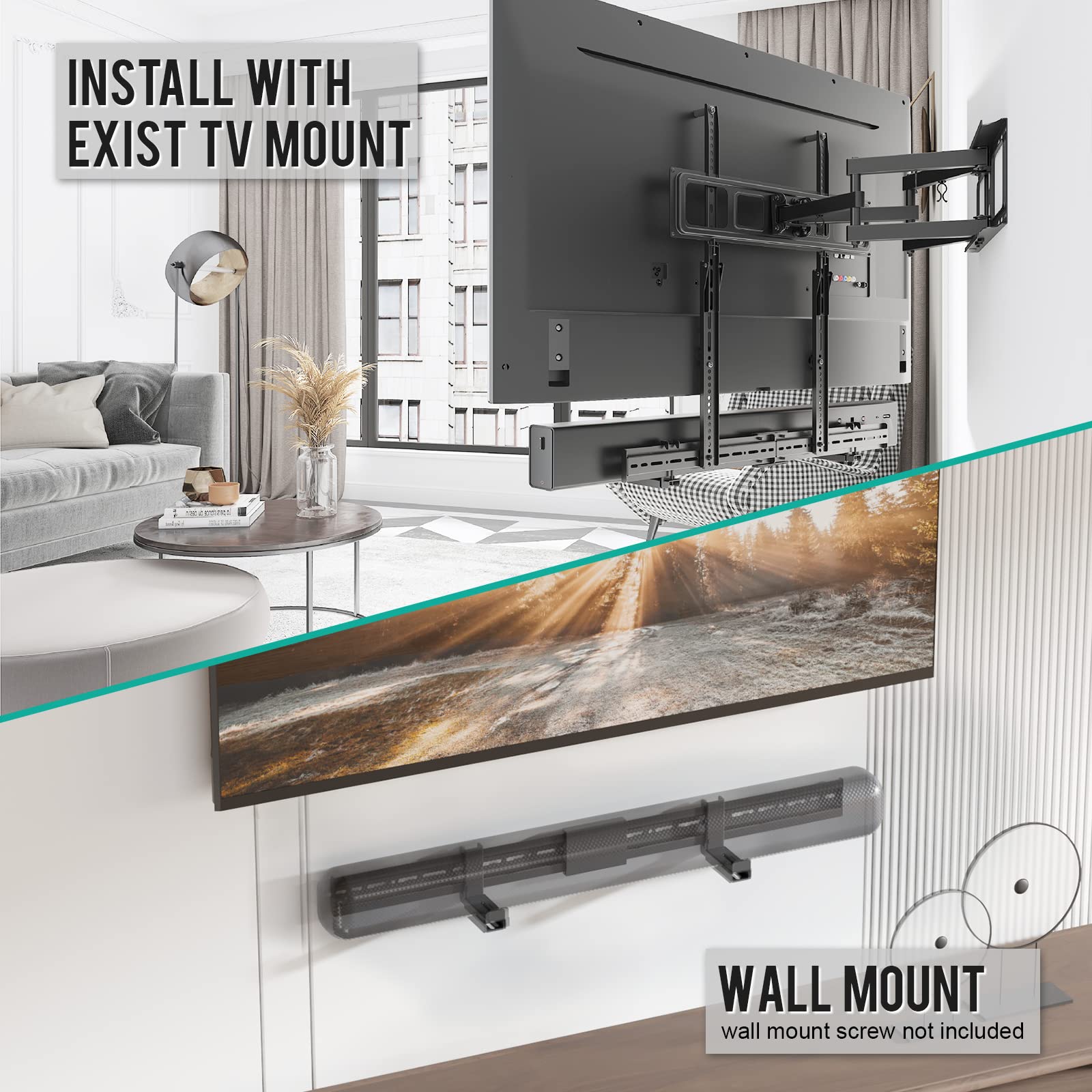 Foto 7 pulgar | Soporte para Barra de Sonido Wali Universal- Venta Internacional