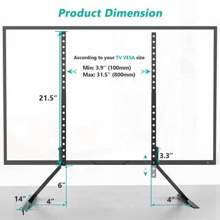Foto 6 | Soporte De Tv Wali Universal Para Televisores Con Pantalla Plana Lcd De 55 Pulgadas - Venta Internacional.