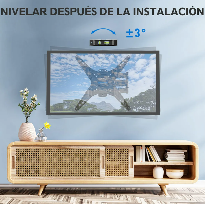Foto 5 pulgar | Soporte De Pared Xtellar Para Televisores De 26'' A 55''  Diseño Premium En Negro