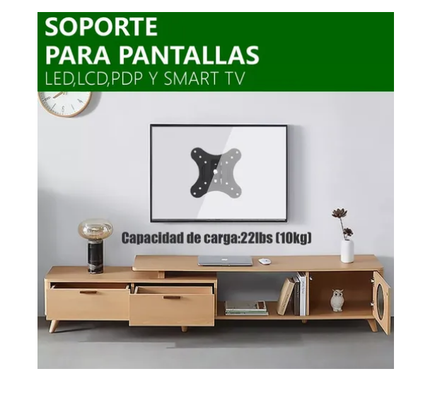 Foto 4 pulgar | Soporte Tv 24 Pulgadas Soporte Pantalla 14 Base Para Tele 27