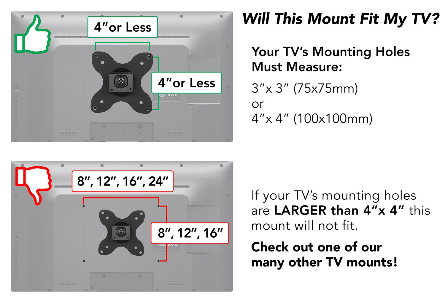 Foto 5 pulgar | Soporte De Pared Para Monitor De Tv  Arm Mount-it! Full-motion De 19 A 27 Pulgadas - Venta Internacional.