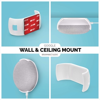 Foto 2 | Soporte De Pared Y Techo Para Google Home Mini De Brainwavz - Venta Internacional.