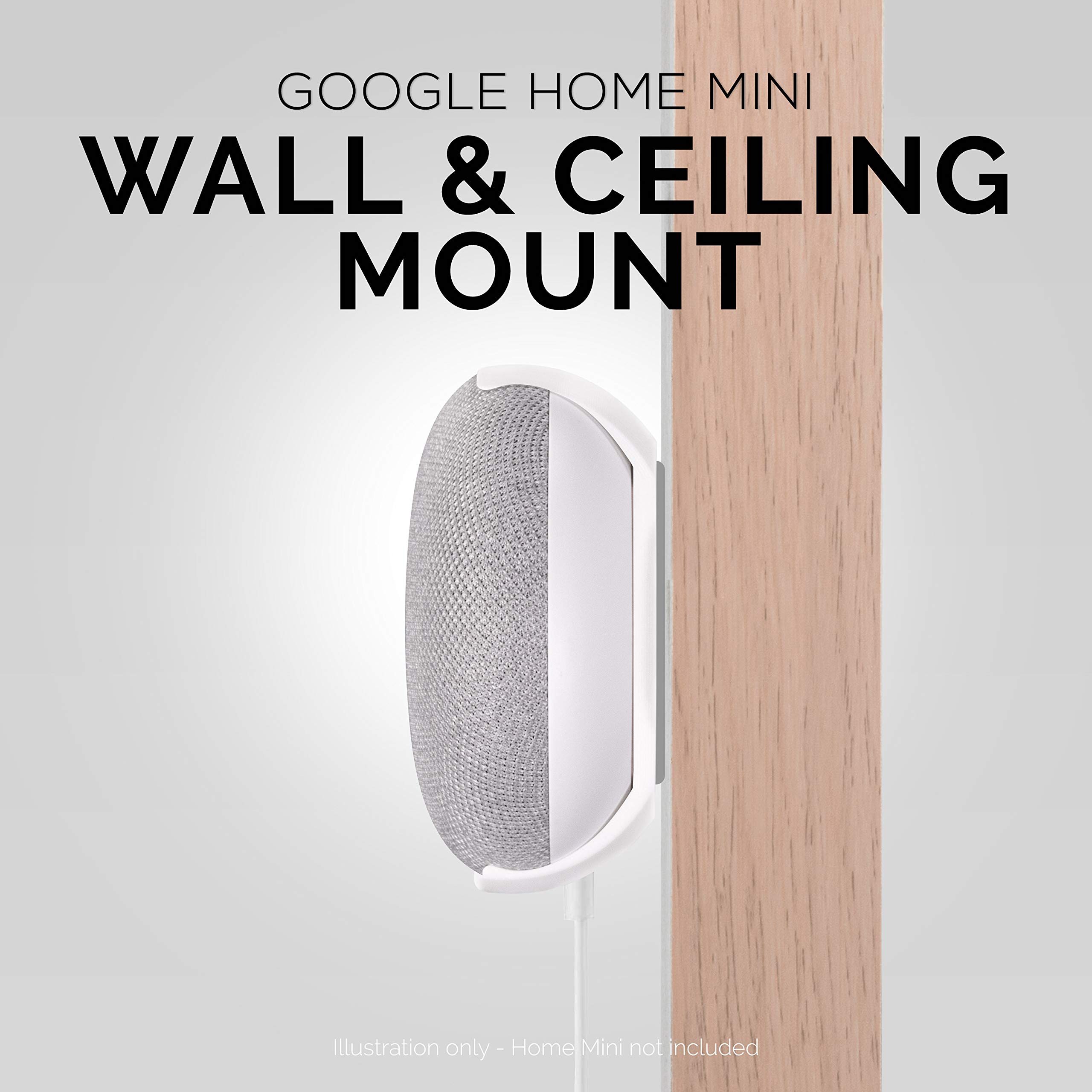Foto 4 | Soporte De Pared Y Techo Para Google Home Mini De Brainwavz - Venta Internacional.