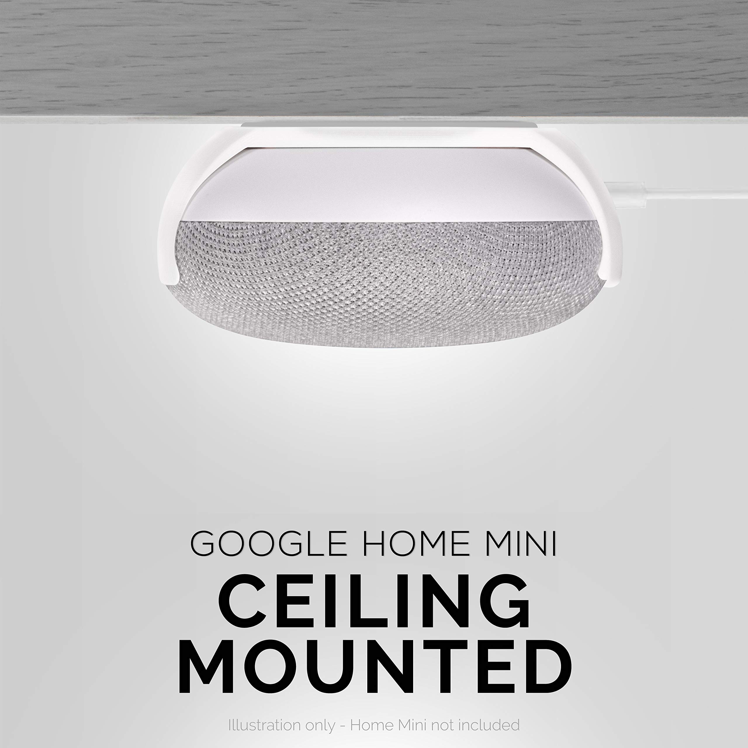Foto 5 | Soporte De Pared Y Techo Para Google Home Mini De Brainwavz - Venta Internacional.