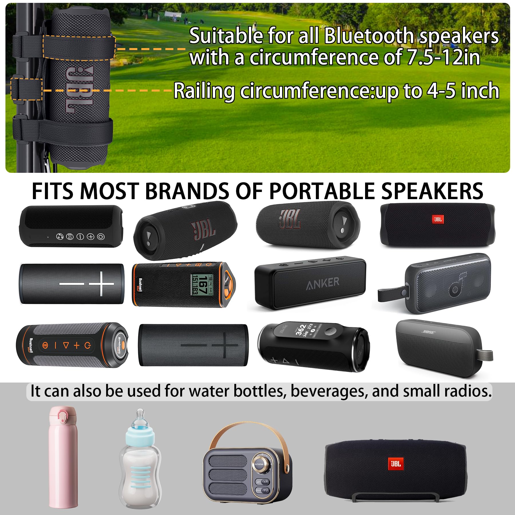Foto 6 | Soporte De Altavoz Portátil Co2crea Para Altavoces Bluetooth - Venta Internacional.