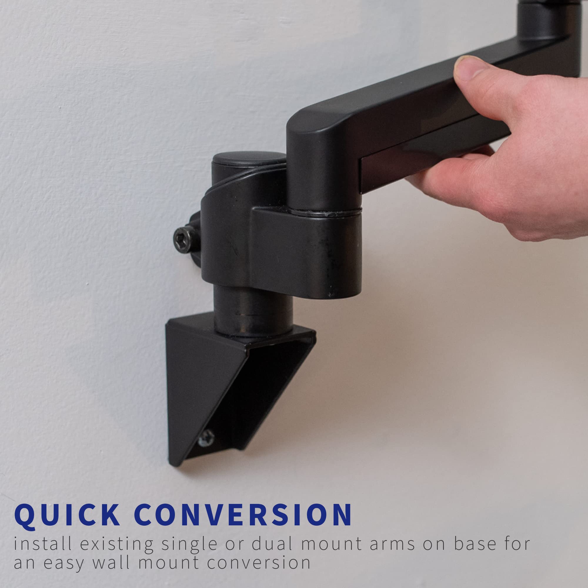 Foto 6 pulgar | Soporte De Poste De Conversión Para Montaje En Pared Vivo Mount-wcb01 Negro - Venta Internacional.