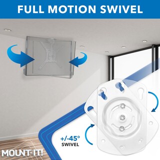 Foto 5 | Soporte De Tv De Techo Mount-it! Se Puede Plegar De 23 A 55 Pulgadas 20 Kg De Capacidad - Venta Internacional.