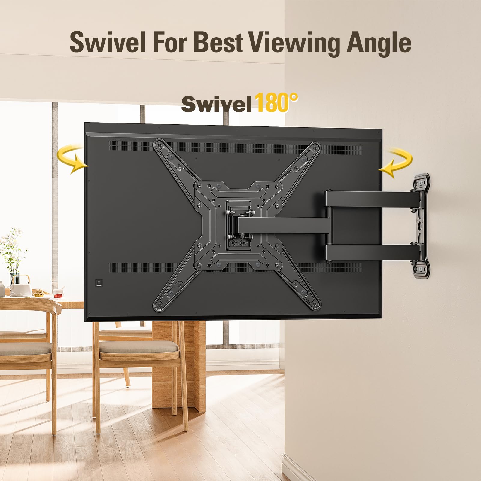 Foto 4 pulgar | Soporte De Pared Para Tv Mounting Dream Md2393-mx 26-55 Pulgadas - Venta Internacional.
