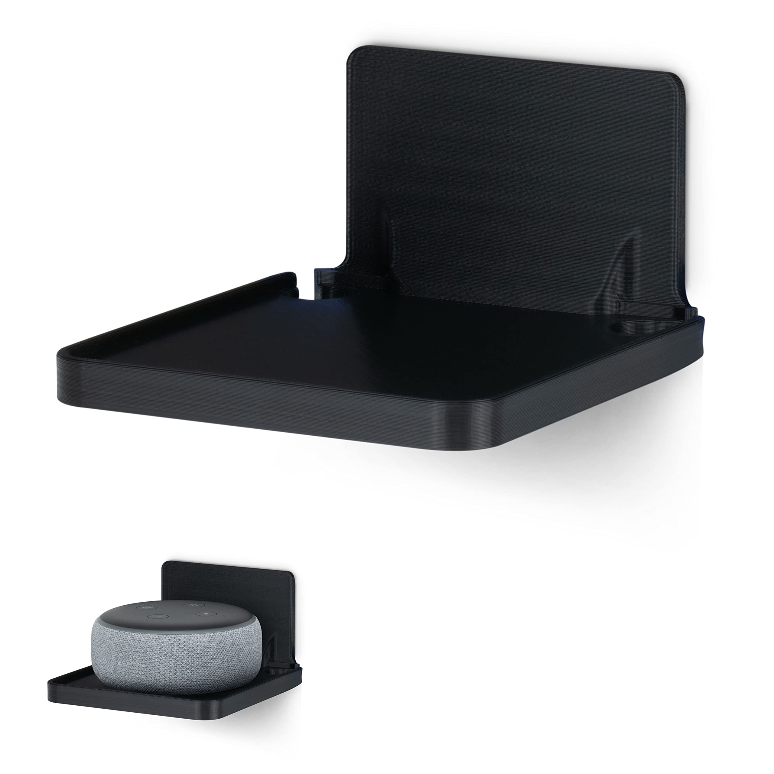 Estante De Pared Brainwavz Para Cámaras De Seguridad Y Más (negro) - Venta Internacional.