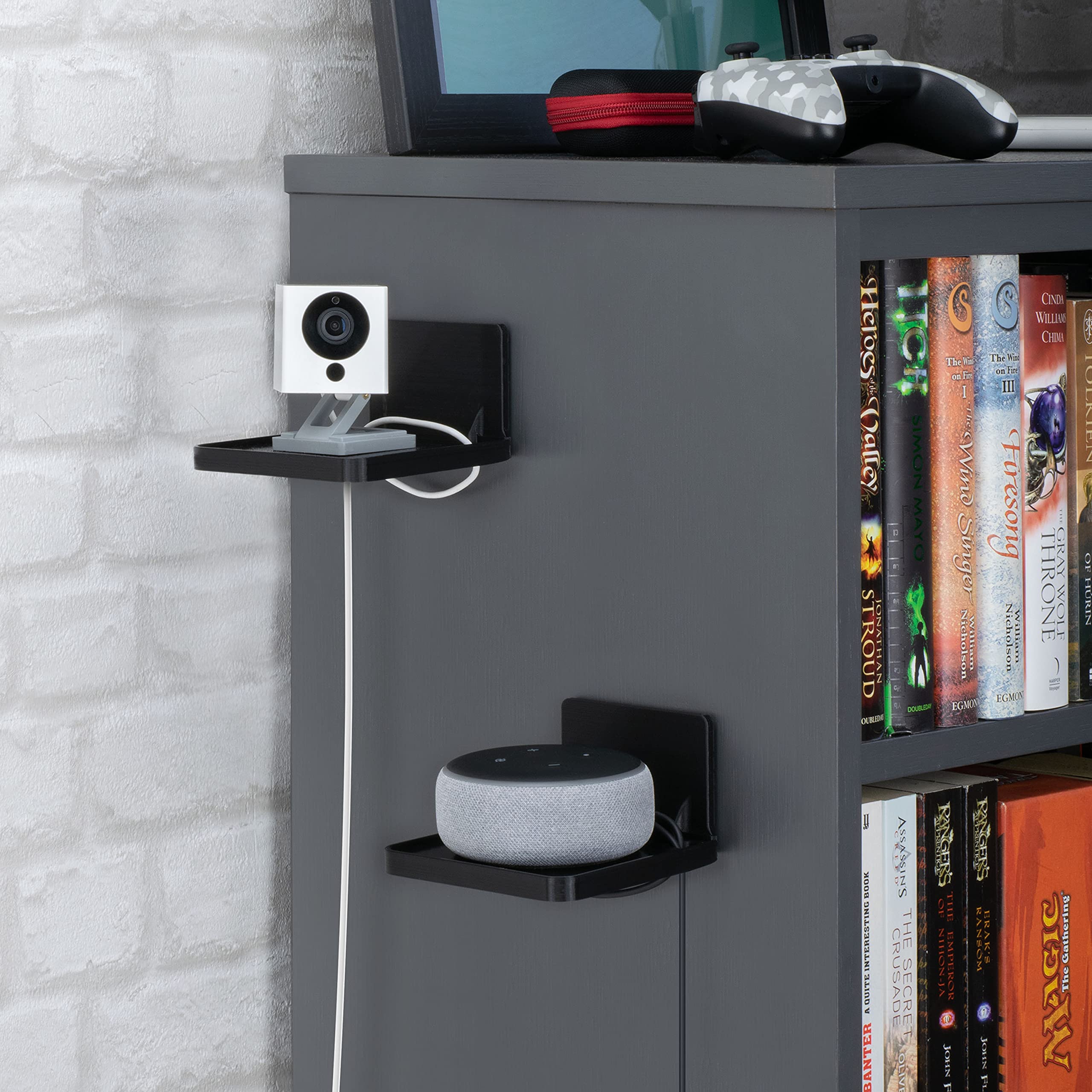 Foto 3 pulgar | Estante De Pared Brainwavz Para Cámaras De Seguridad Y Más (negro) - Venta Internacional.
