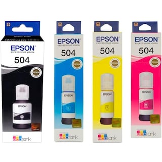 Foto 3 | Tintas para Impresora Epson T504 4 Piezas