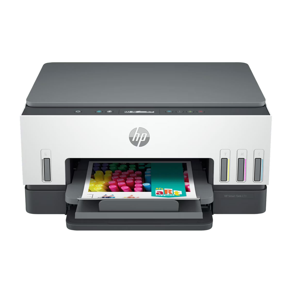 Impresora Hp  Smart Tank 670 color Blanco