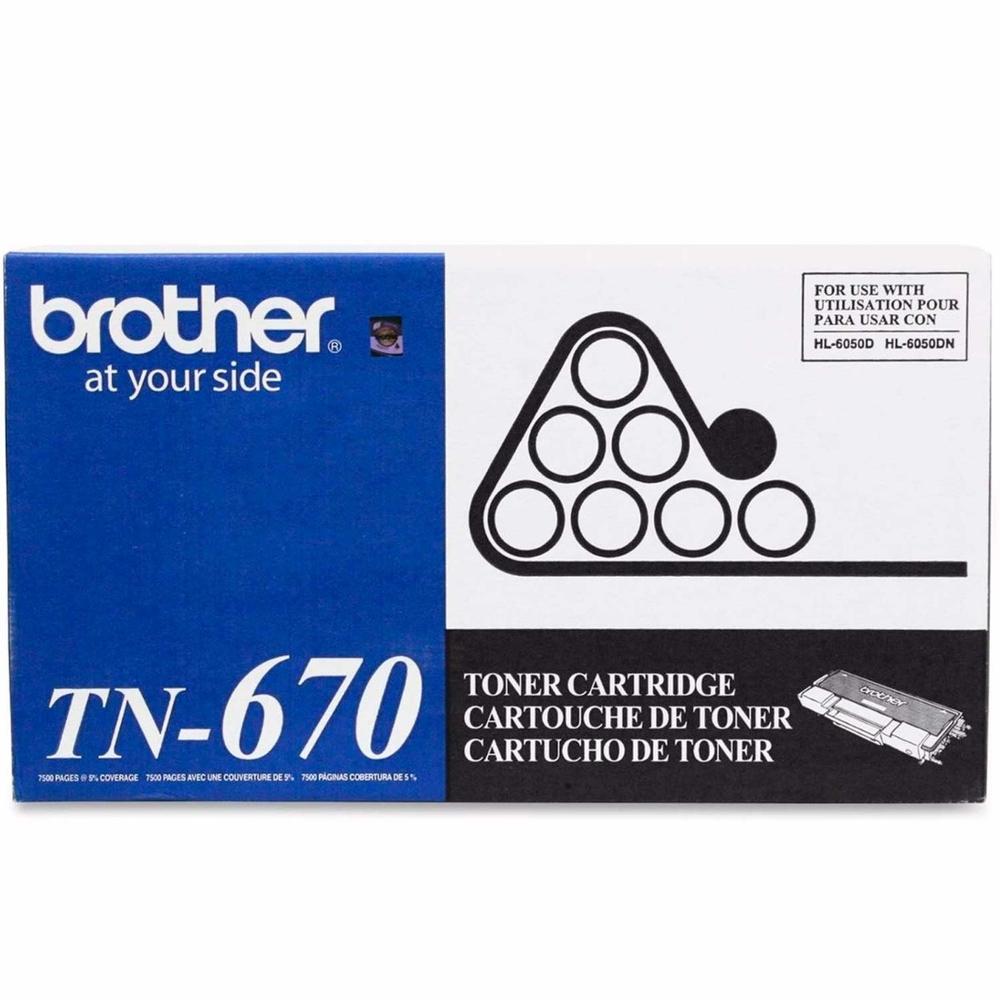 Foto 3 pulgar | Toner Brother Tn670 Negro 7500 Paginas Hl6050 Color Negro