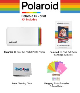 Foto 4 | Impresora Fotográfica De Bolsillo Polaroid Hi-print De Segunda Generación, Blanca - Venta Internacional.
