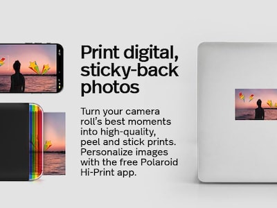 Foto 2 | Cartucho De Papel Fotográfico Polaroid Hi-print 2x3 - 60 Fotos - Venta Internacional.
