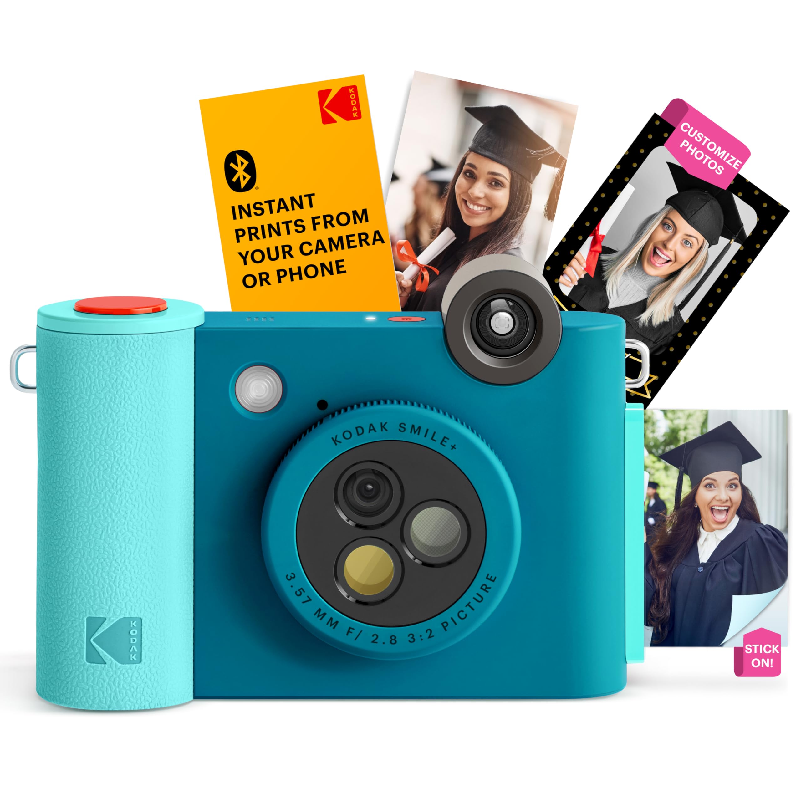 Foto 1 | Cámara Digital Inalámbrica De Impresión Instantánea Kodak Smile+ Blue - Venta Internacional.