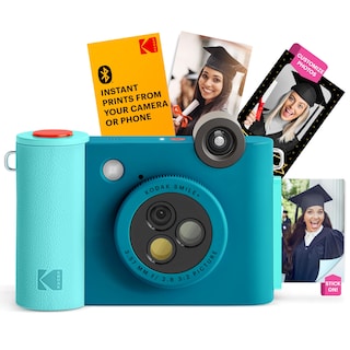 Foto 1 | Cámara Digital Inalámbrica De Impresión Instantánea Kodak Smile+ Blue - Venta Internacional.