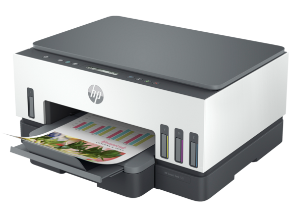 Impresora Multifuncional Hp Smart Tank 720 Tinta Continua Color Wi-fi Smart App Dúplex