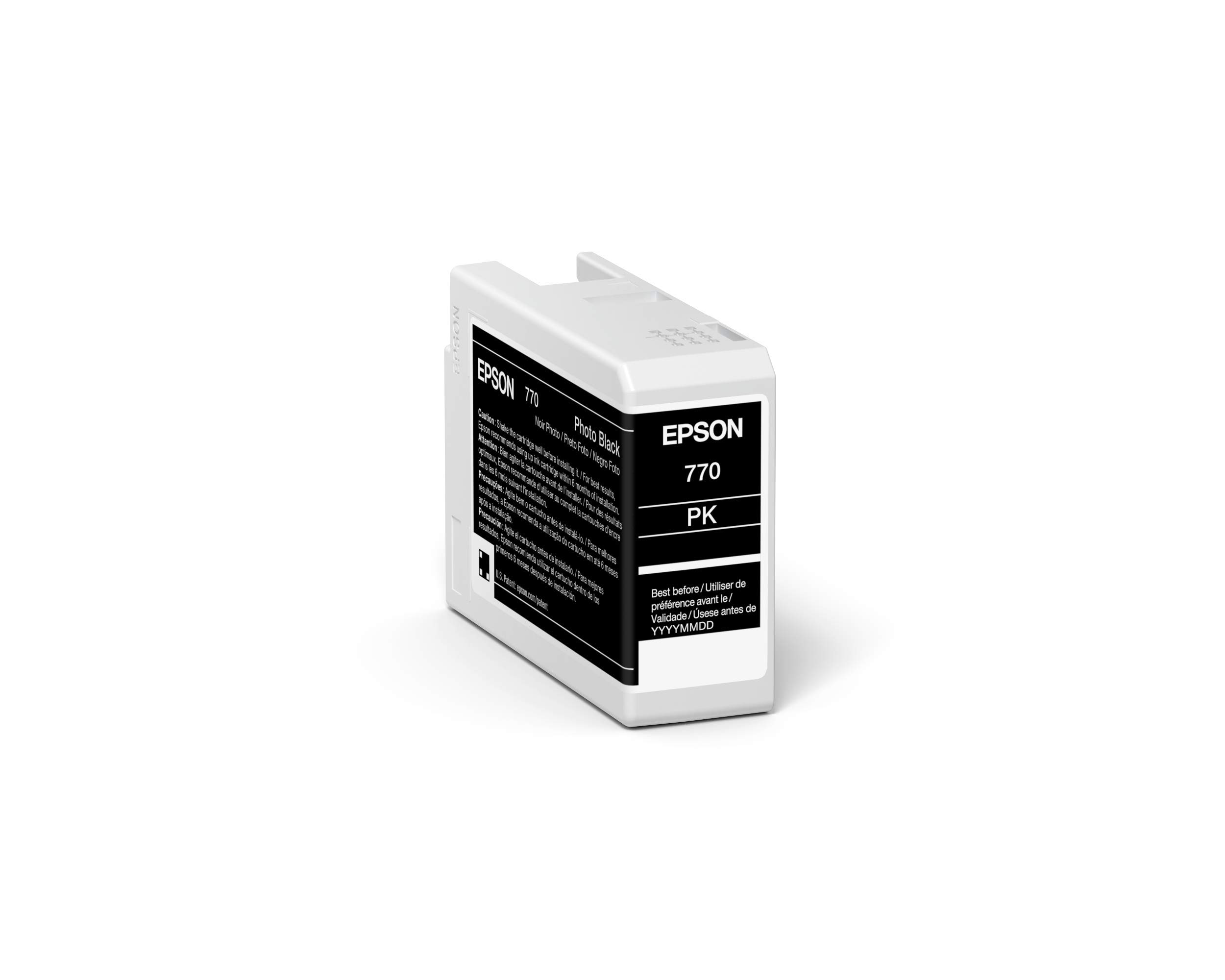 Foto 2 pulgar | Tinta Fotográfica Epson Ultrachrome Pro10 Negra (t770120) 25 Ml - Venta Internacional.