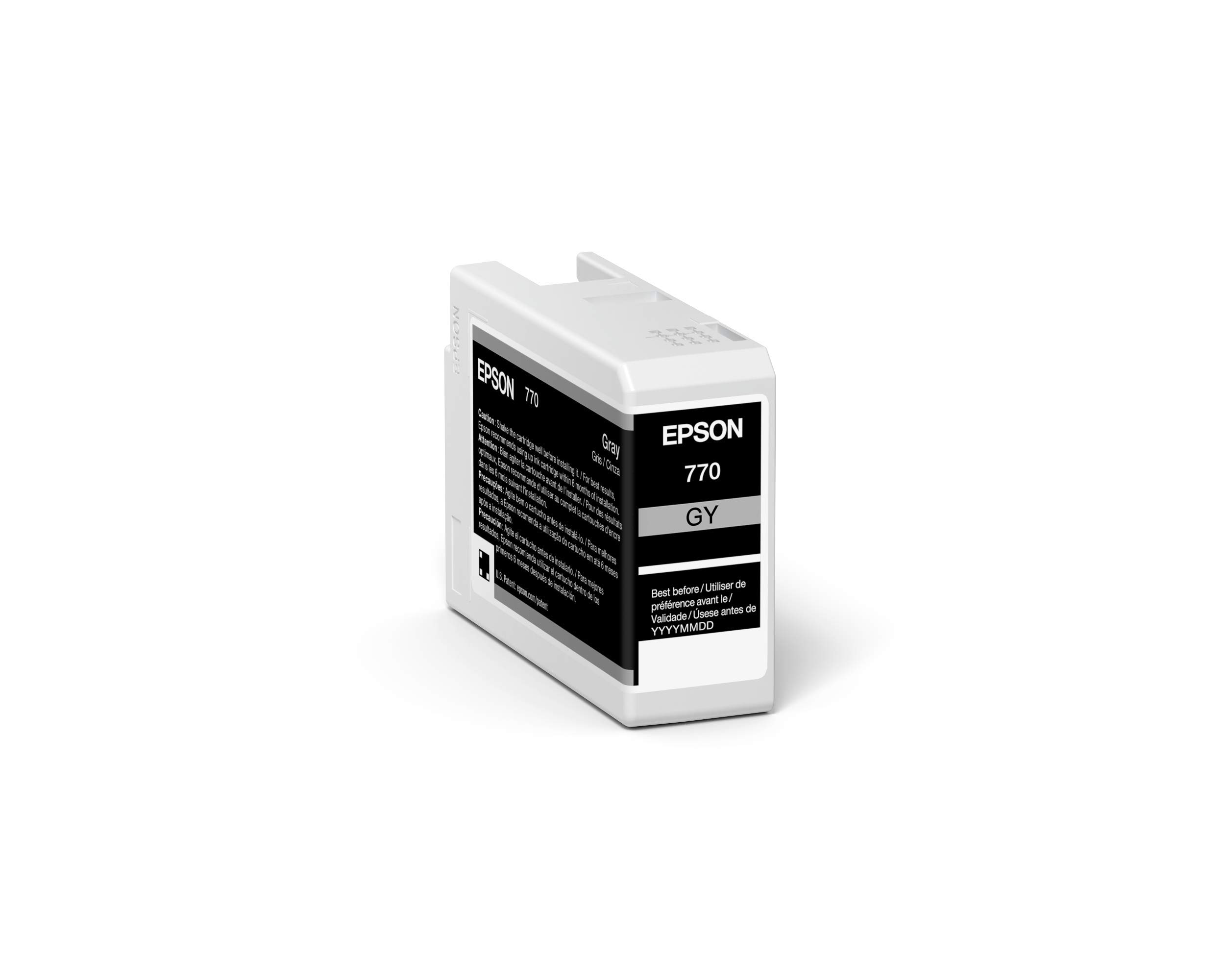 Foto 2 pulgar | Tinta Epson Ultrachrome Pro10 Gris (t770720) 25ml - Venta Internacional.