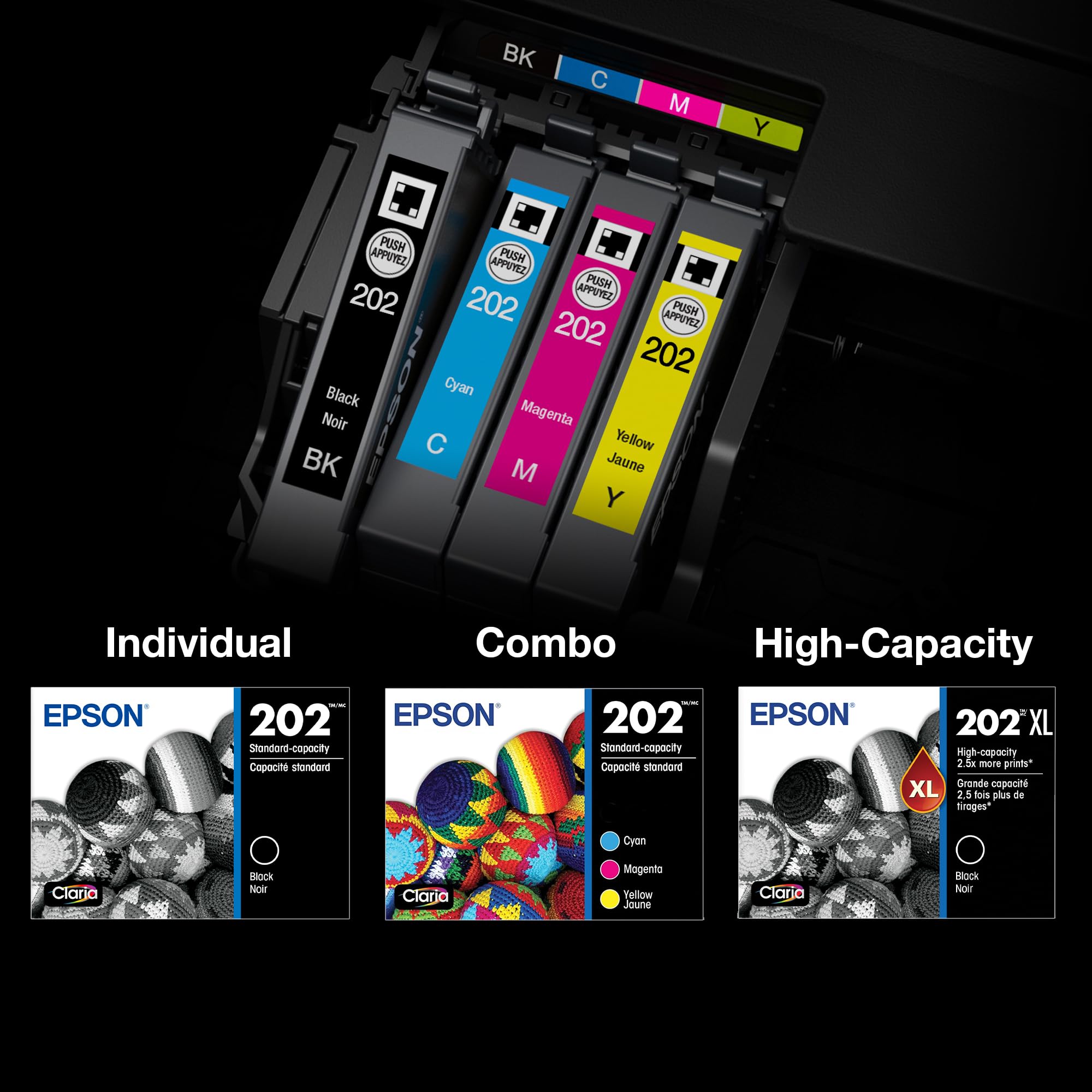 Foto 6 pulgar | Cartucho De Tinta Epson 202 Claria De Capacidad Estándar Negro T202120-s - Venta Internacional.