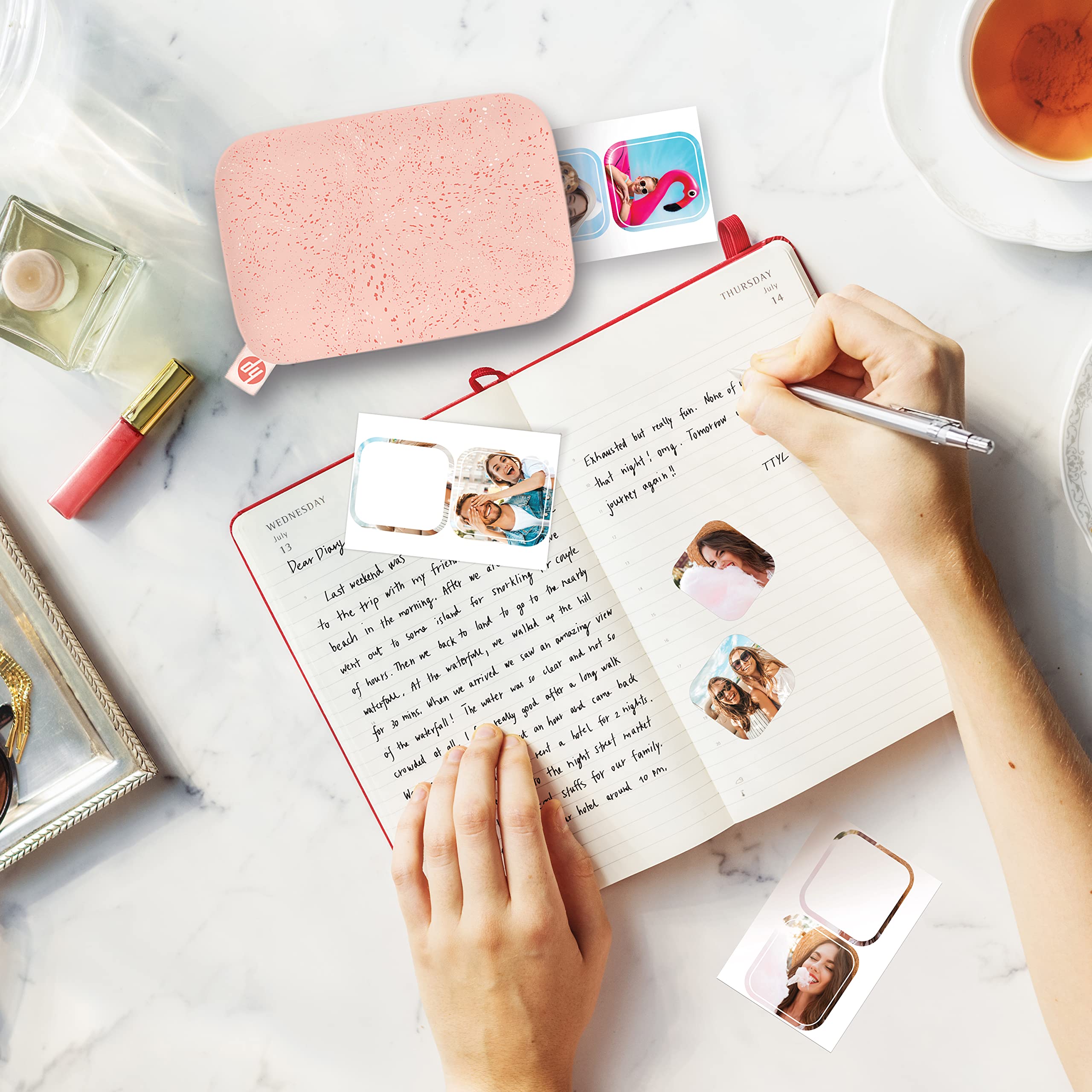 Foto 4 | Papel Fotográfico Hp Sprocket Adhesivo De Zinc Premium De 2 X 3 Pulgadas 30 Hojas - Venta Internacional