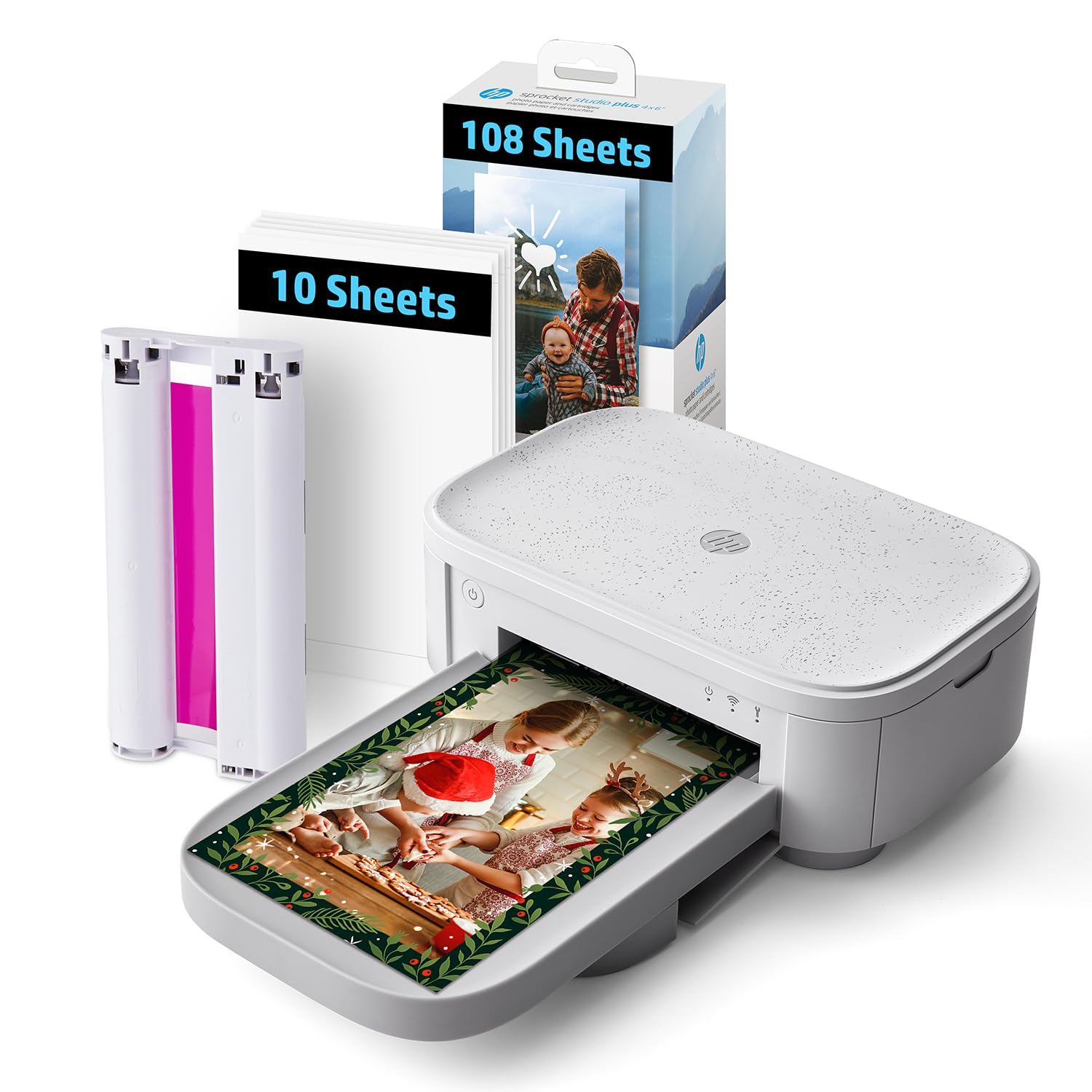 Foto 1 | Impresora Fotográfica Instantánea Hp Sprocket Studio Plus 4x6 - Venta Internacional.