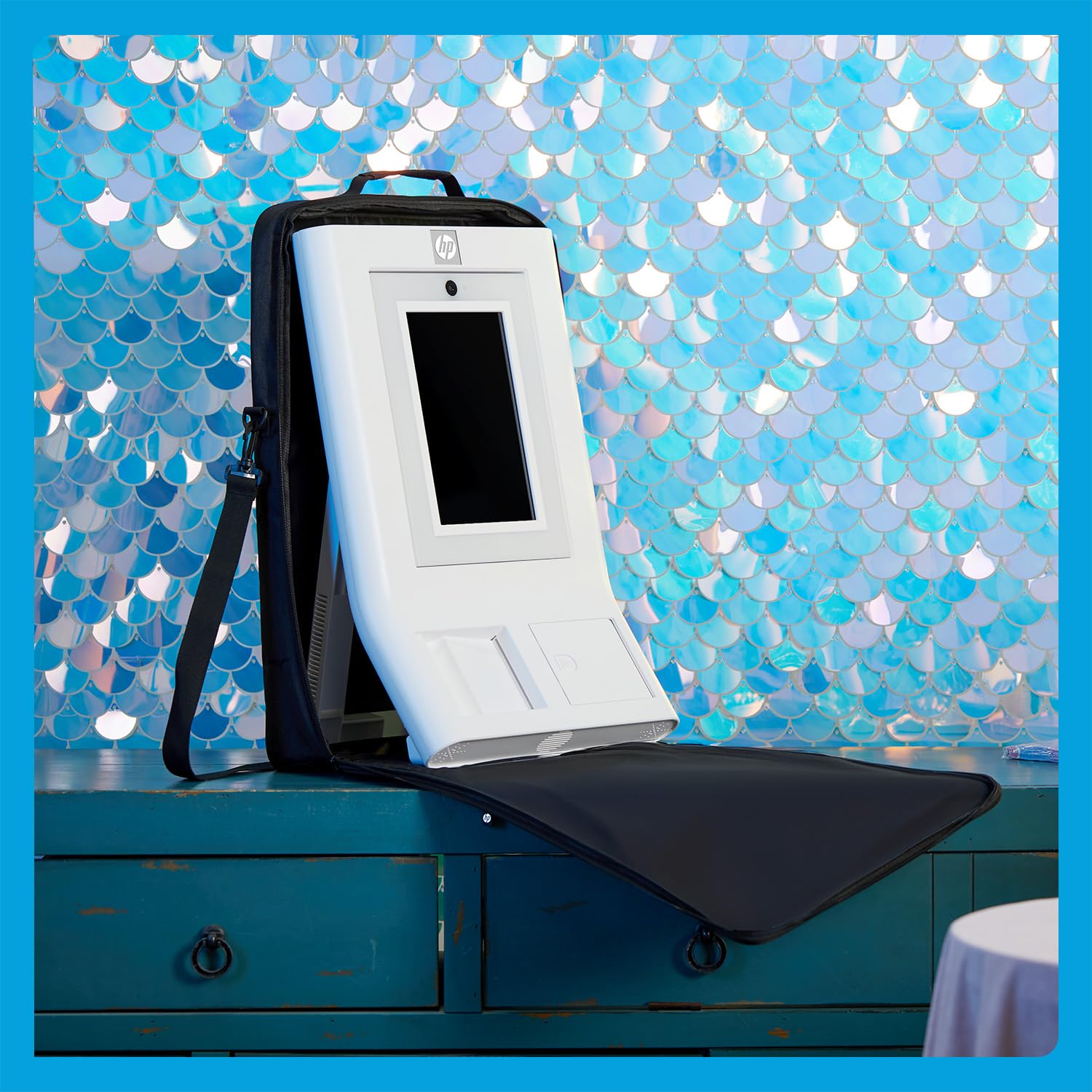 Foto 7 pulgar | Funda De Transporte Hp Sprocket Photobooth Acolchada Con Correa Negra - Venta Internacional.