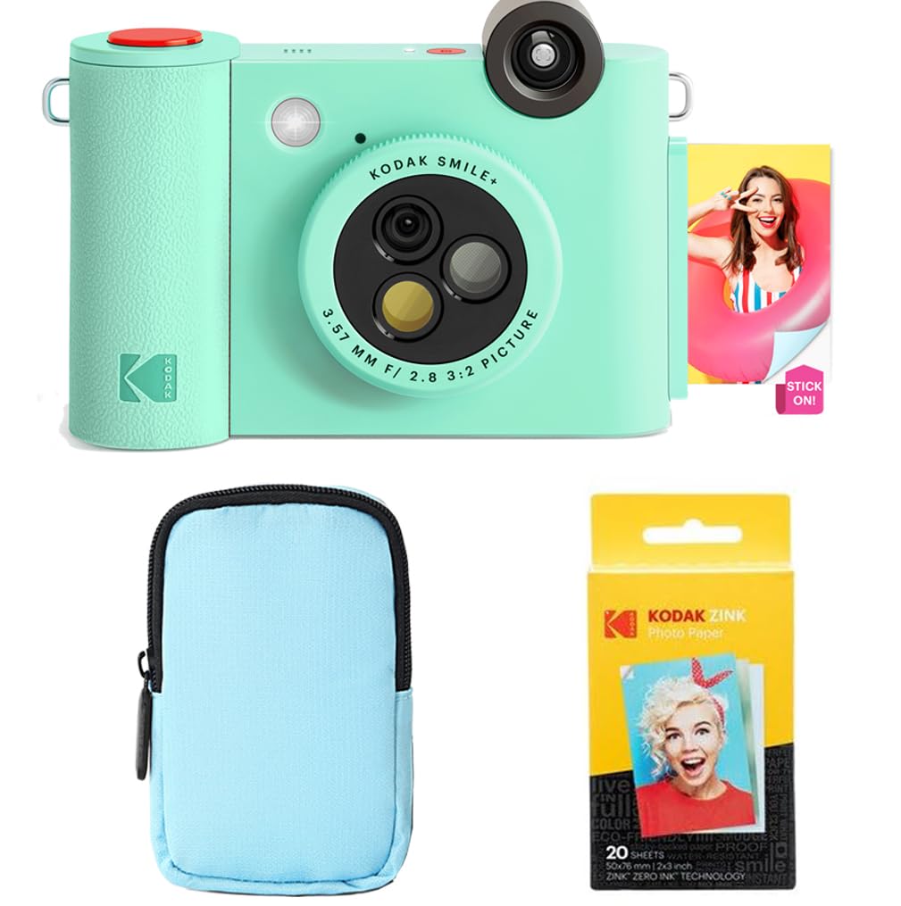 Foto 1 | Cámara Digital De Impresión Instantánea E Impresora Inalámbrica Kodak Smile+ - Venta Internacional.