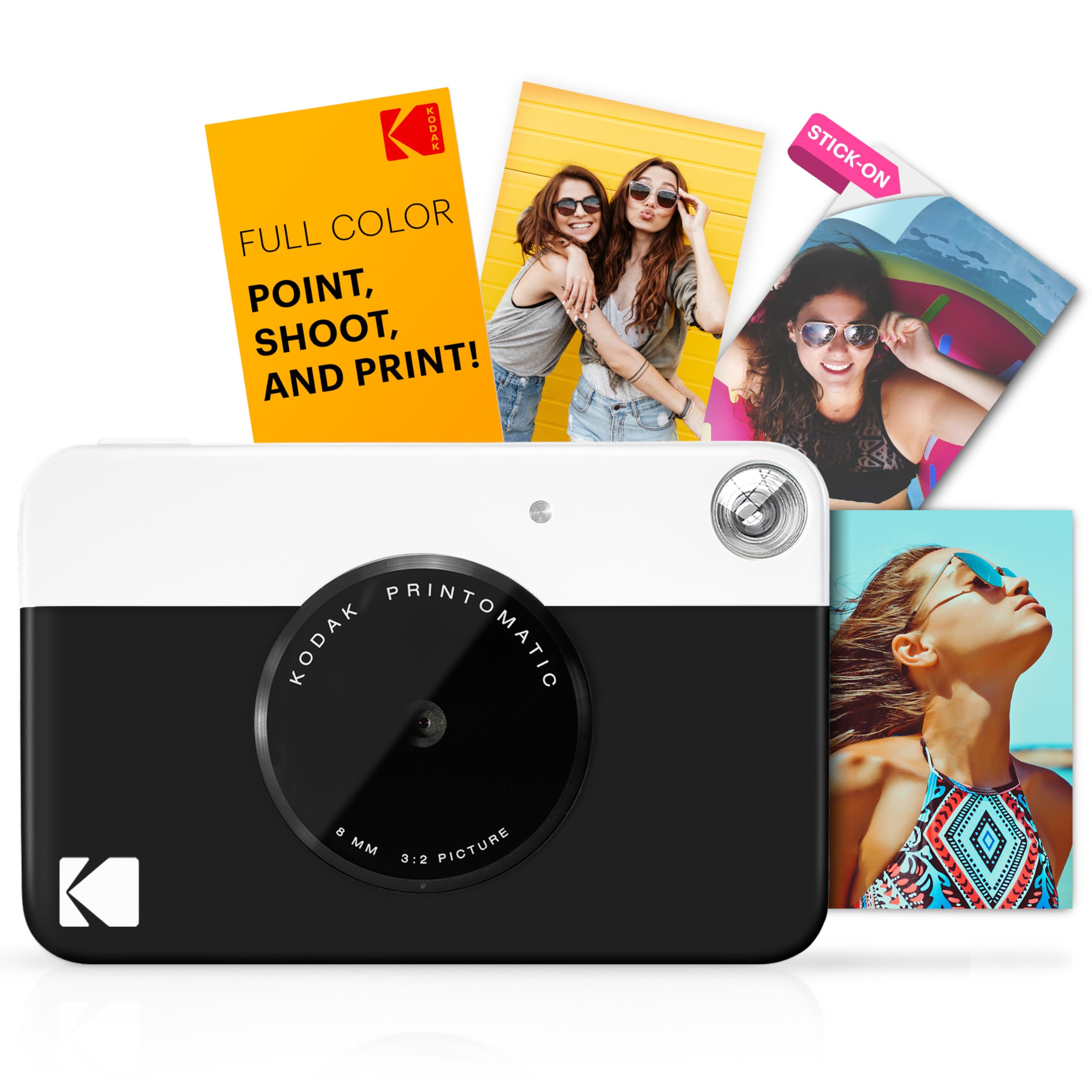 Foto 3 pulgar | Cámara De Impresión Instantánea Kodak Printomatic Starter Bundle Negra - Venta Internacional.