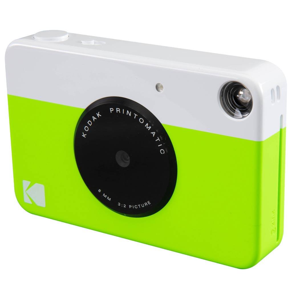 Foto 4 pulgar | Cámara Instantánea Kodak Printomatic Green Con Papel Zincado, 20 Hojas - Venta Internacional.