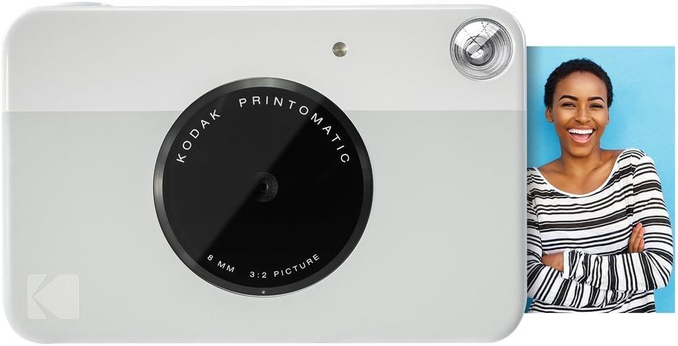 Foto 2 | Cámara Instantánea Kodak Printomatic Gris Con Papel Zincado Y Acc - Venta Internacional.
