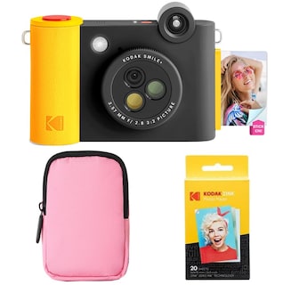 Foto 1 | Cámara E Impresora Kodak Smile+ 2 En 1 Con Estuche Y Papel, Color Negro - Venta Internacional.