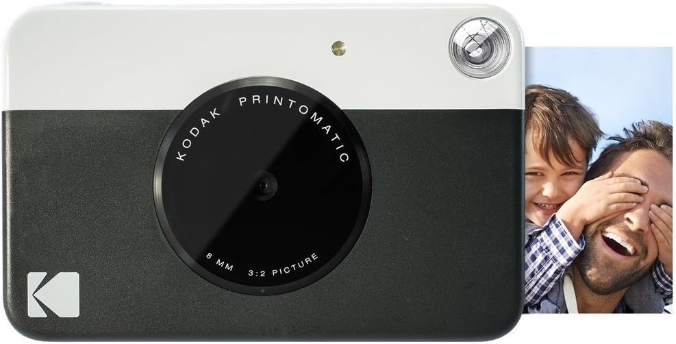 Foto 3 pulgar | Cámara Instantánea Kodak Printomatic Black + Zink Paper, 20 Hojas - Venta Internacional.