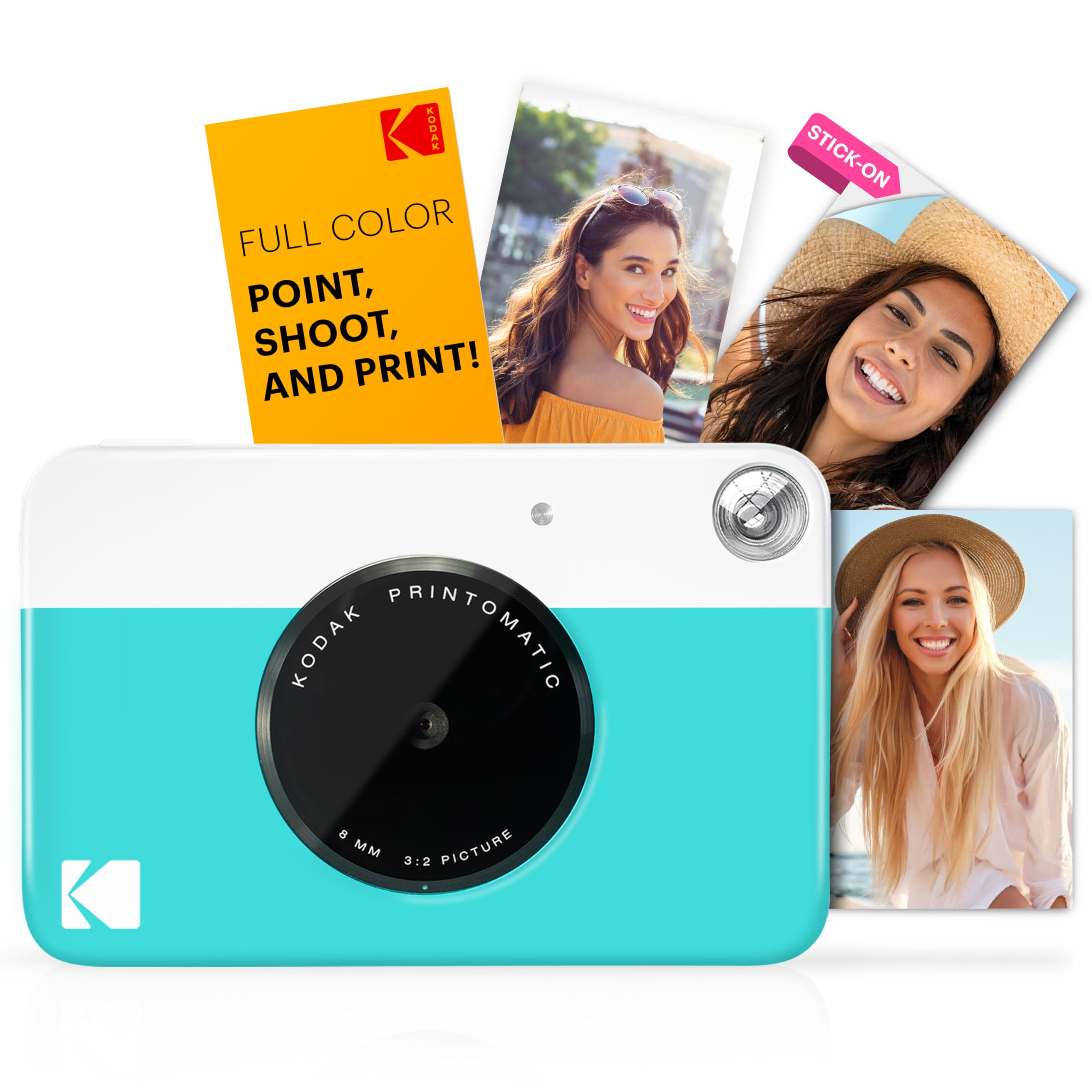 Foto 3 pulgar | Cámara Digital Kodak Printomatic De 5 Mp Con Paquete De 75 Hojas Azul - Venta Internacional.