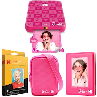 Foto 1 | Impresora Fotográfica Kodak X Barbie Step Slim Wireless + Funda + Álbum - Venta Internacional.