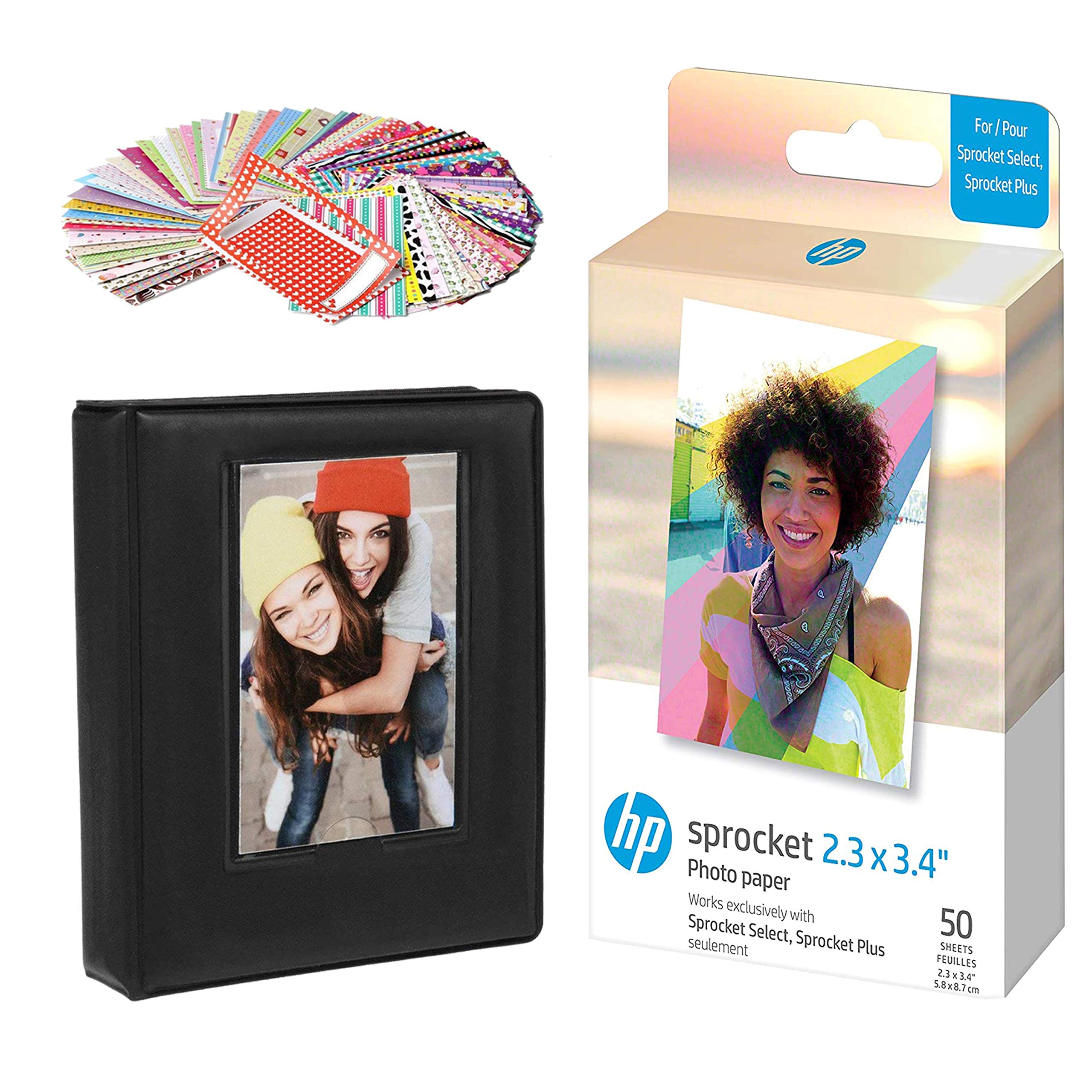 Foto 2 pulgar | Papel Fotográfico Hp Sprocket 2.3 X 3.4 Premium Zink (50 Hojas) - Venta Internacional.