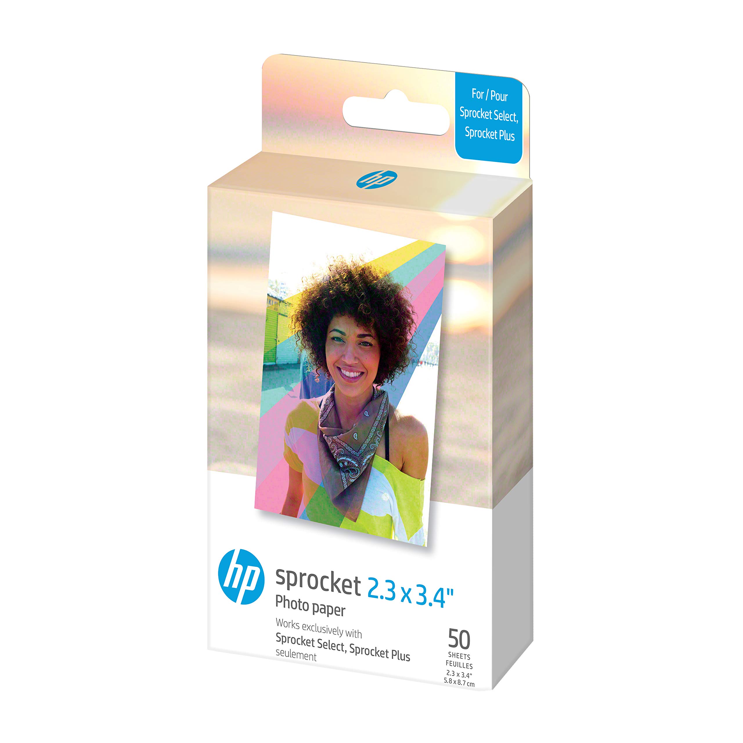 Foto 3 pulgar | Papel Fotográfico Hp Sprocket 2.3 X 3.4 Premium Zink (50 Hojas) - Venta Internacional.