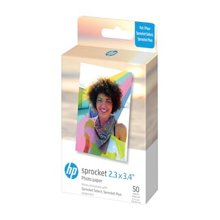 Foto 2 | Papel Fotográfico Hp Sprocket 2.3 X 3.4 Premium Zink (50 Hojas) - Venta Internacional.