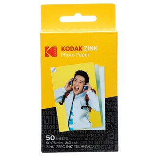 Foto 2 | Kit Básico De Papel Zincado Kodak Premium 2 X 3, Con Álbum De Fotos - Venta Internacional.