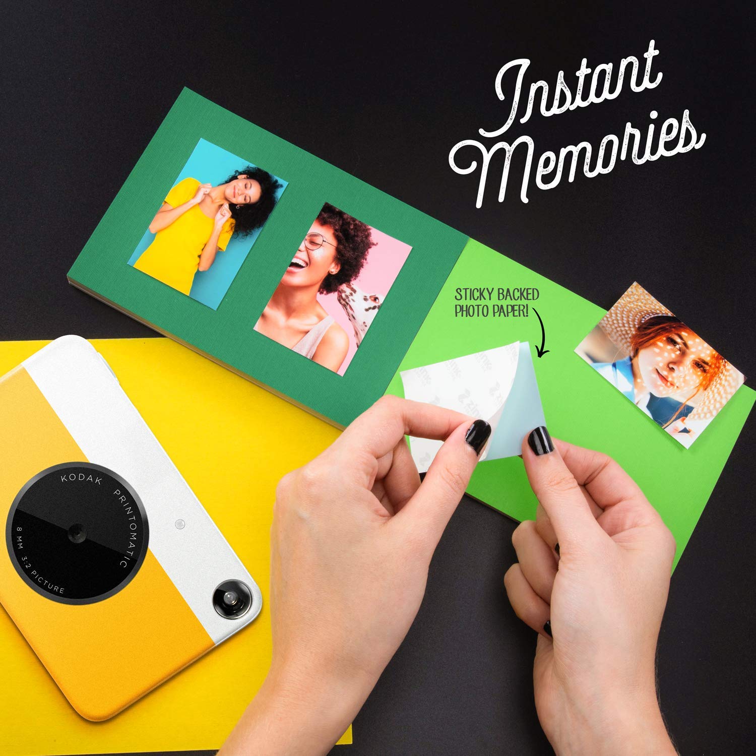 Foto 5 | Kit Básico De Papel Zincado Kodak Premium 2 X 3, Con Álbum De Fotos - Venta Internacional.