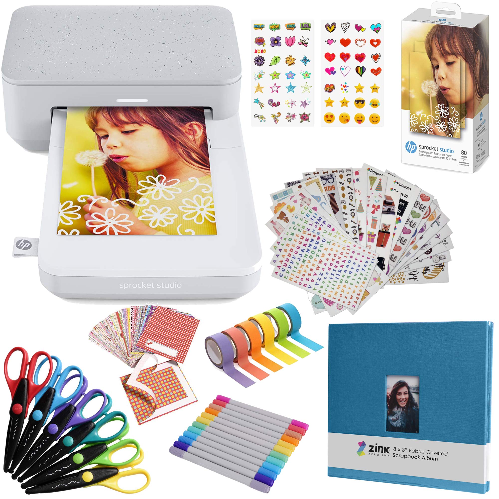 Foto 2 pulgar | Impresora Fotográfica Instantánea Hp Sprocket Studio Plus 4x6 Blanca - Venta Internacional