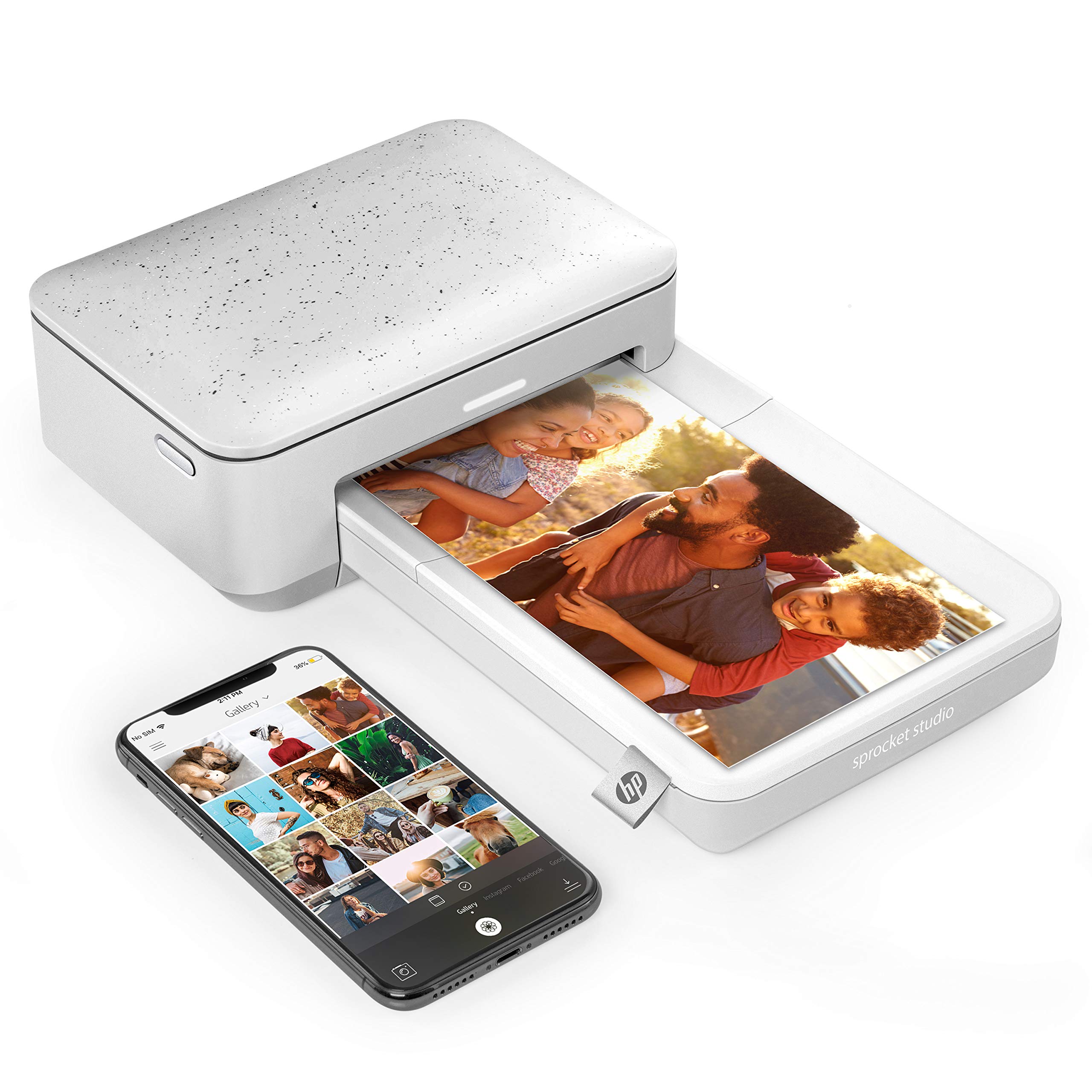 Foto 2 | Impresora Fotográfica Hp Sprocket Studio Plus 4x6 Pulgadas con Estuche y Papel - Venta Internacional