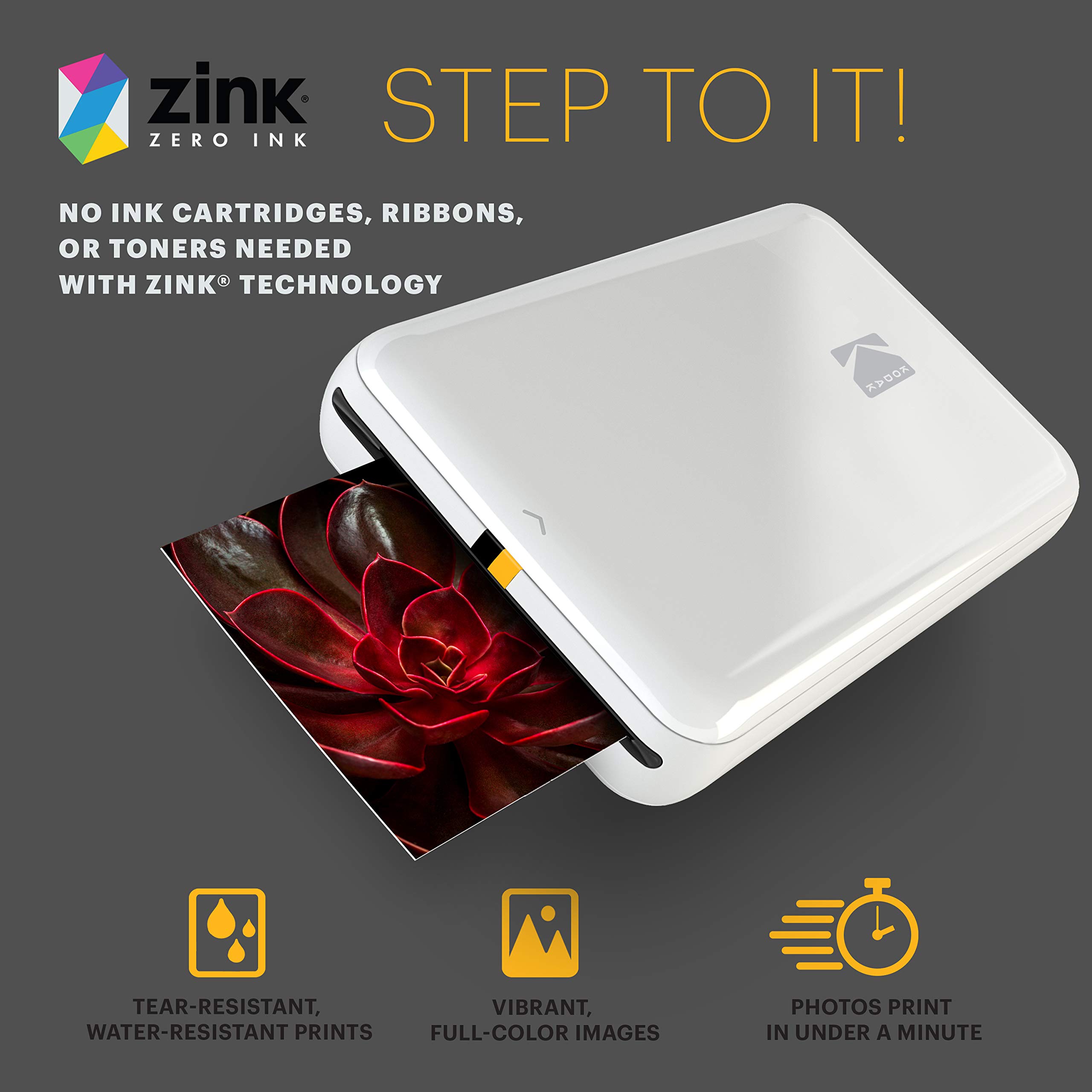 Foto 6 | Impresora Kodak Step Wireless Mobile Photo Mini - Venta Internacional