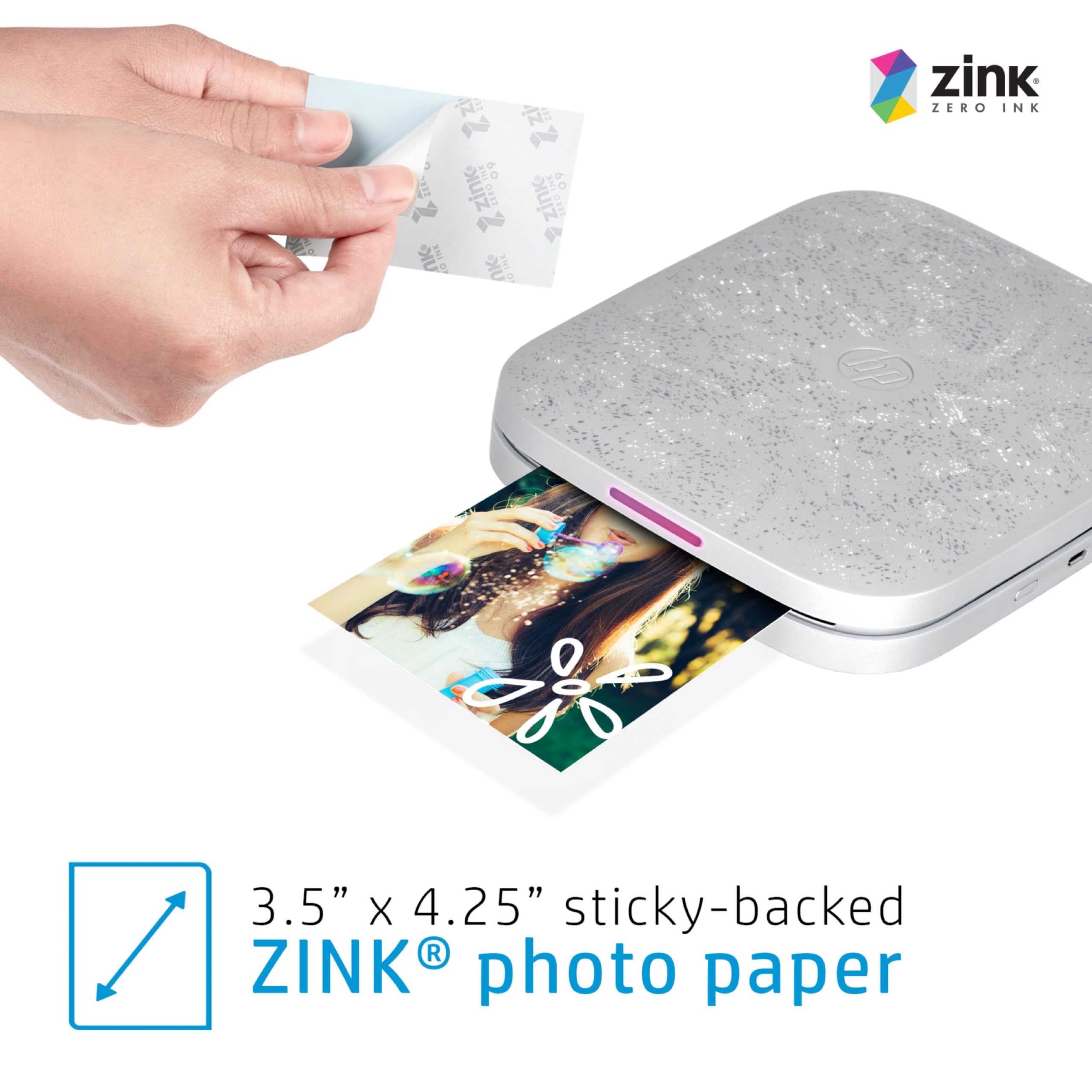 Foto 2 | Impresora Fotográfica Hp Sprocket 3x4 Instant Smartphone Wireless - Venta Internacional