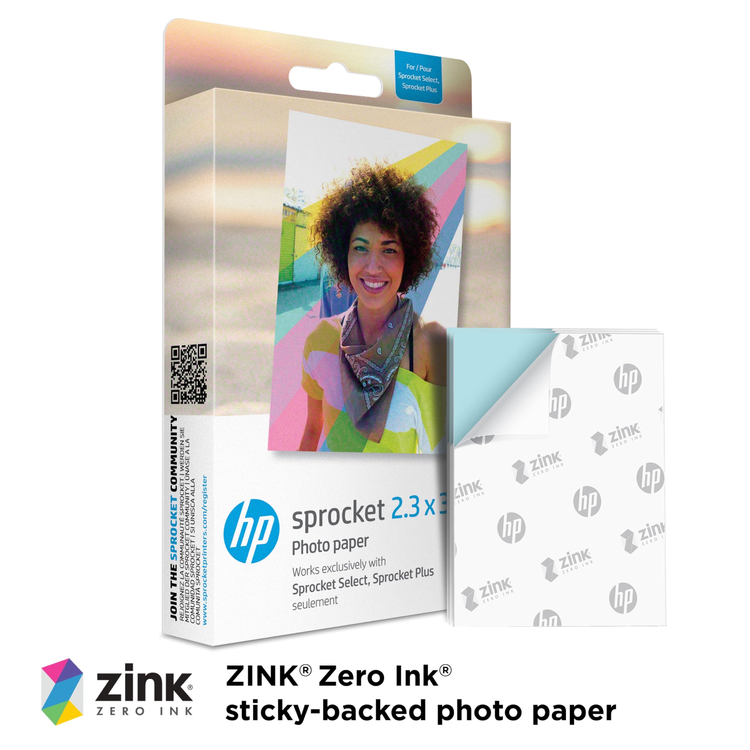 Foto 5 pulgar | Impresora Fotográfica Instantánea Portátil Hp Sprocket Select 2.3x3.4 - Venta Internacional